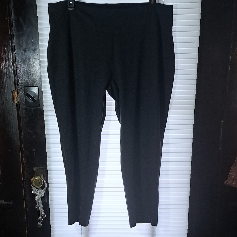 Dark Grey High-Waisted Pants